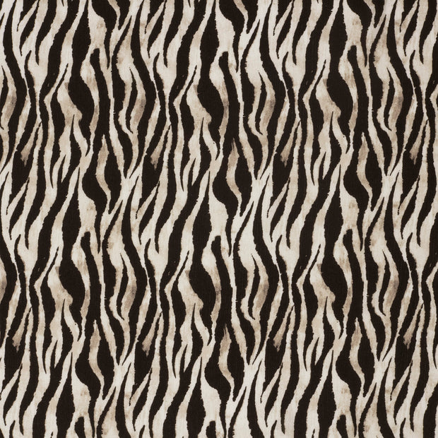 Borken Crepe tissu Noir mat 