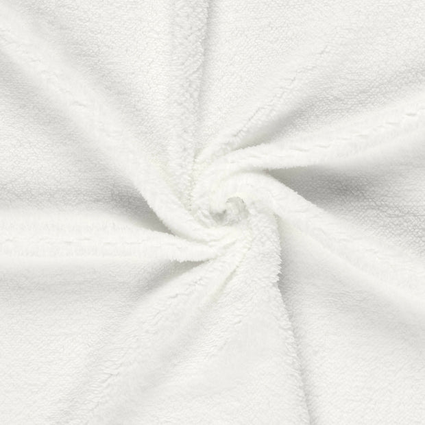 Sherpa Fleece fabric Off White 