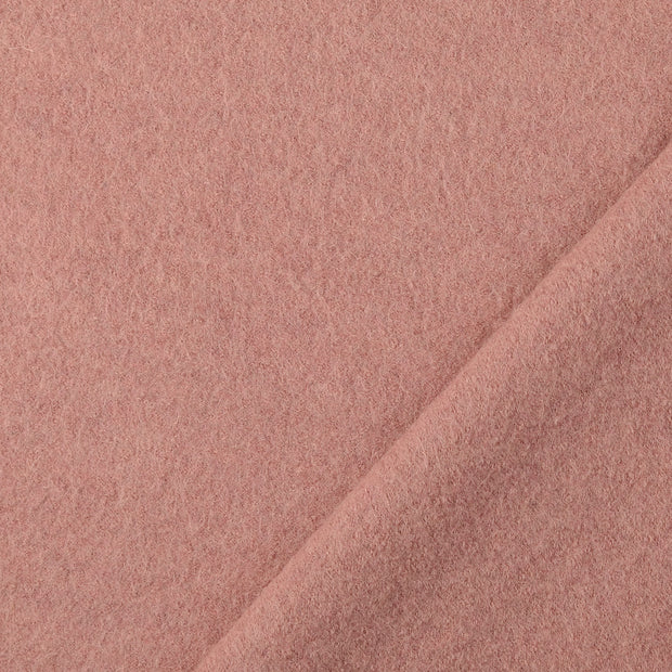 Chiffon en laine tissu Mauve clair 