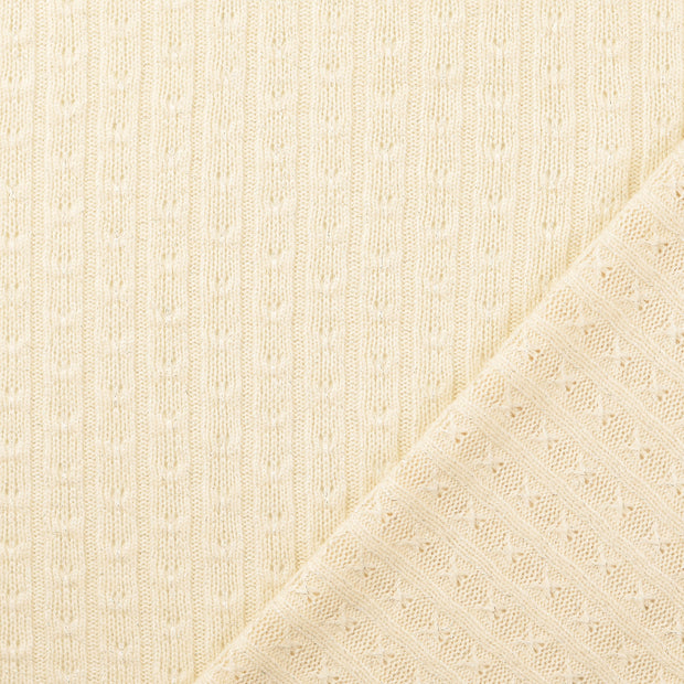 Heavy Knit fabrik Nude Lurex 