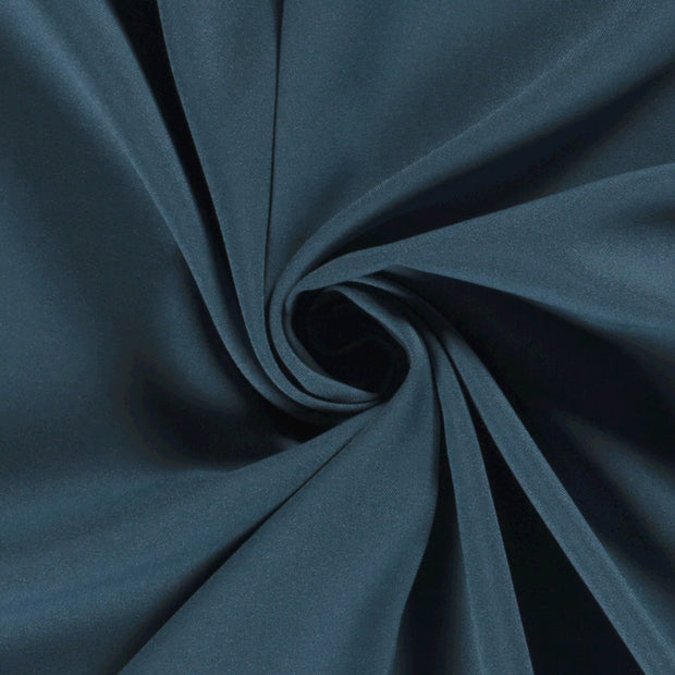 Burlington tissu Bleu Canard mat 