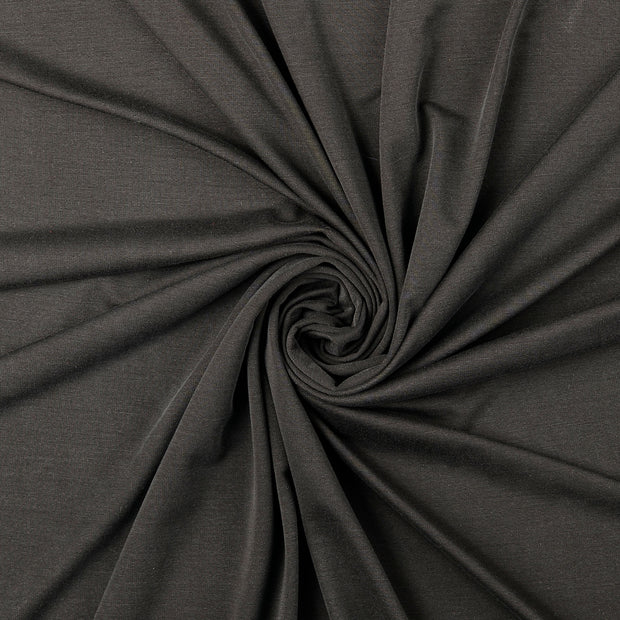 Jersey fabric Black 