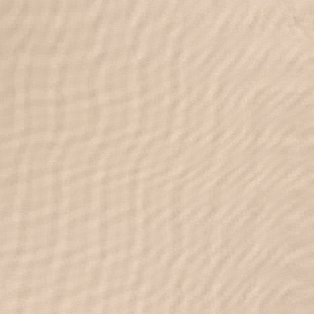 Knitted Waffle fabric Beige matte 