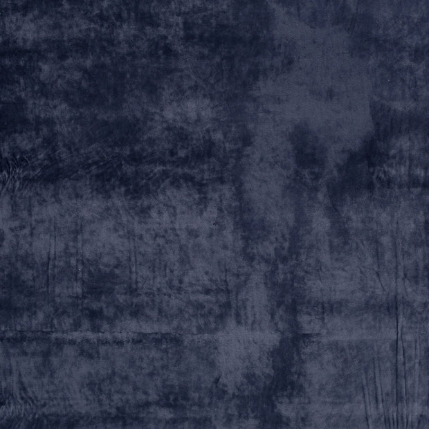 Velours tissu Bleu acier 