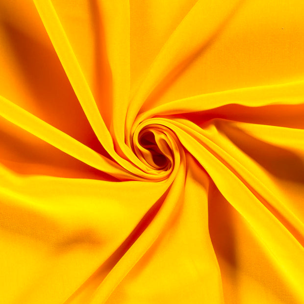 Bamboo Poplin fabric Unicolour Yellow