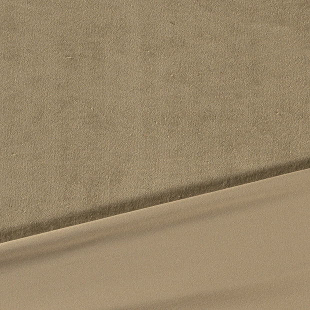 Frottee-Stretch fabrik Beige matt 