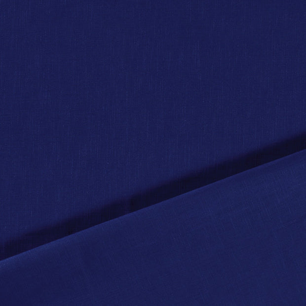Lin tissu Cobalt 