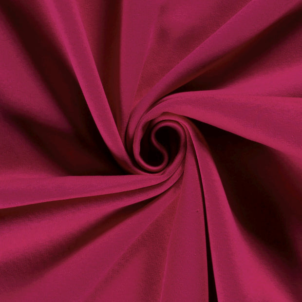 Jogging fabric Unicolour Raspberry