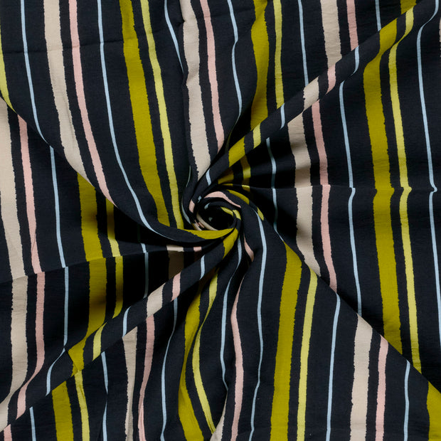 Viscose Nylon Crepe fabrik Marine bedruckt 