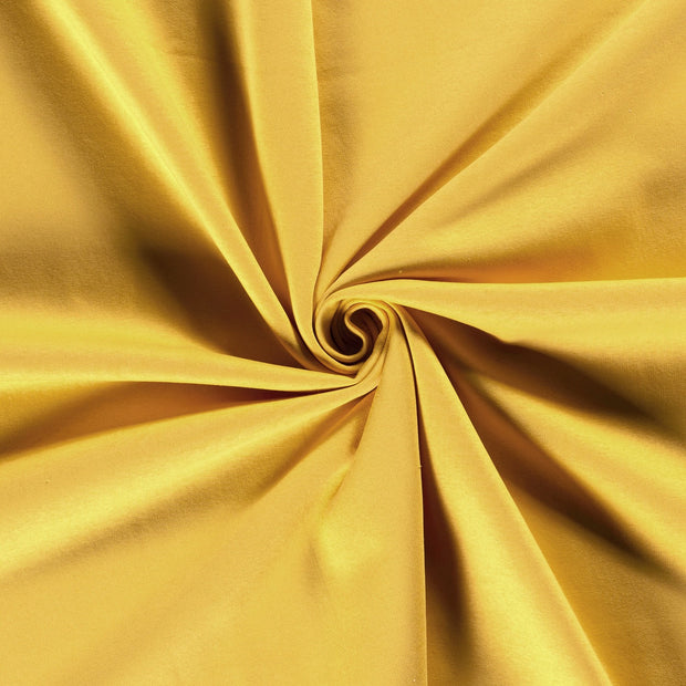 Jogging fabric Butter Yellow brushed 