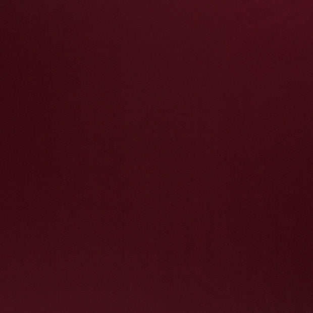 Sergé Extensible tissu Bordeaux mat 