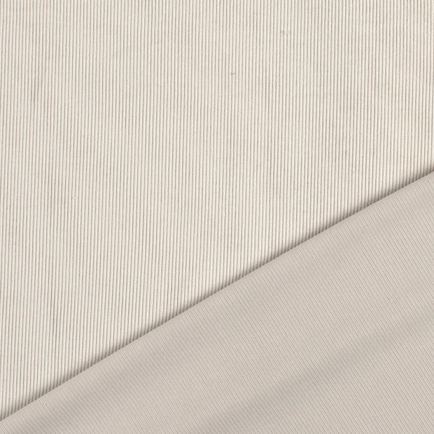 Nicky Velours Rib tissu Beige 