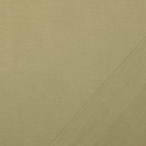Jersey fabric Olive Green stone washed 