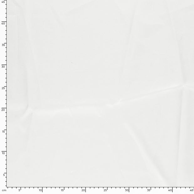 Satin fabric Unicolour Off White