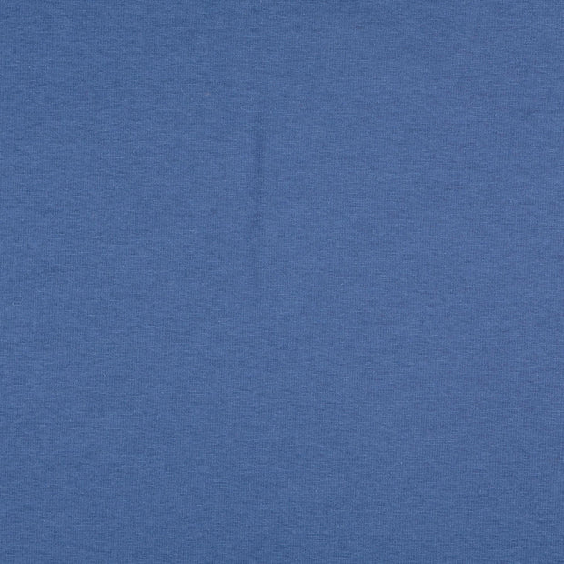 Polaire des Alpes tissu Unicolore Indigo