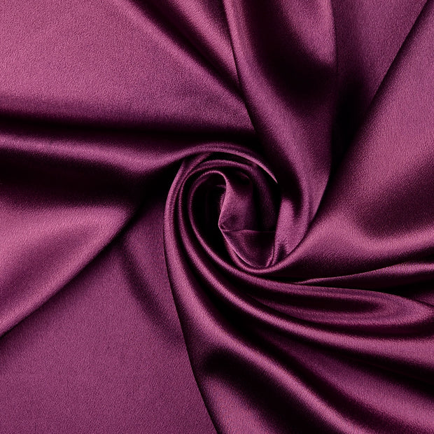 Satin Velvet fabric Magenta 