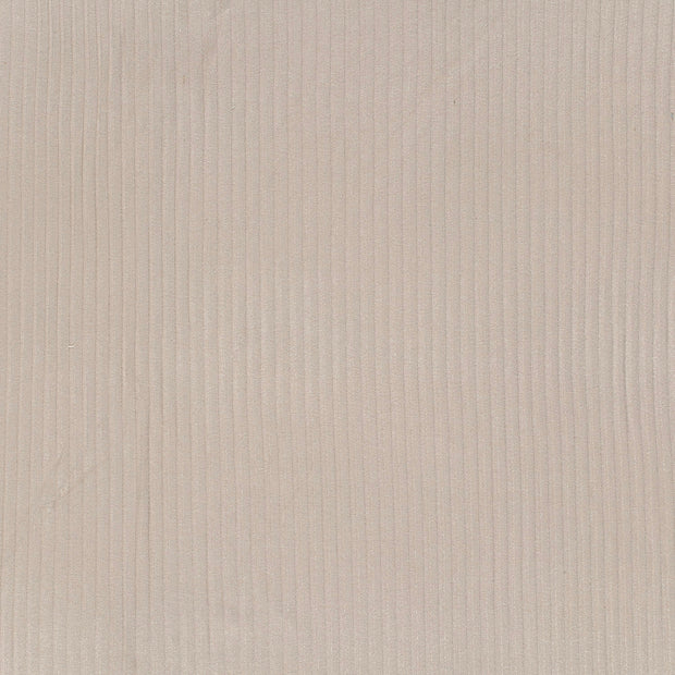 Rib Jersey fabrik Beige matt 