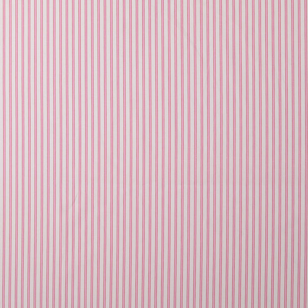 Woven Polyester fabric Stripes Light Pink