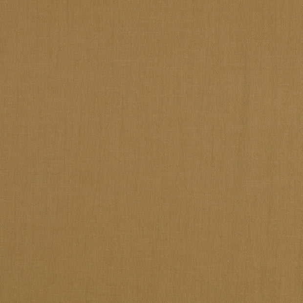 Popeline de Coton tissu beige