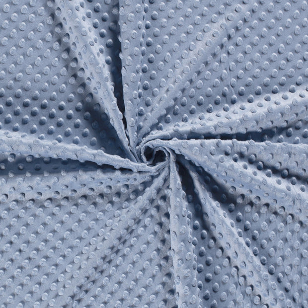 Minky fabric Baby Blue 