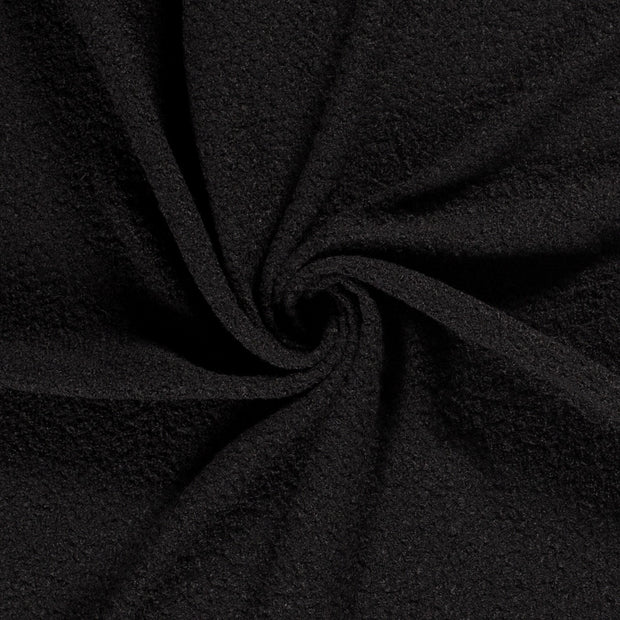 Bouclé fabric Black 