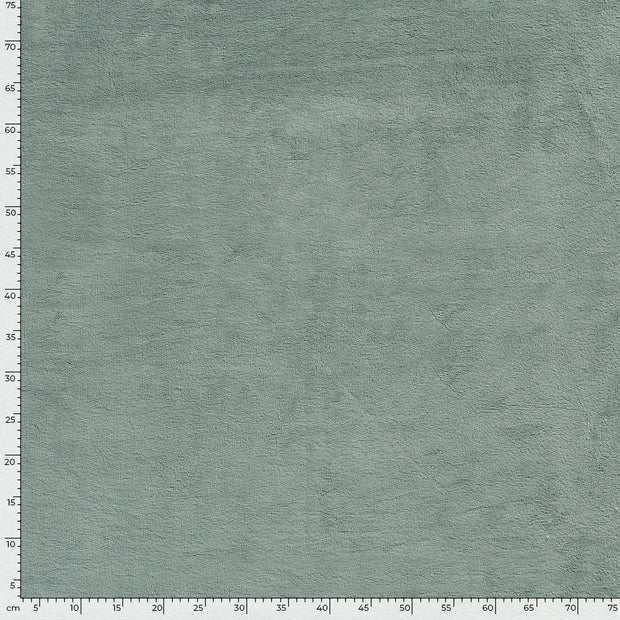 Bamboo Fleece fabric Unicolour Dark Mint