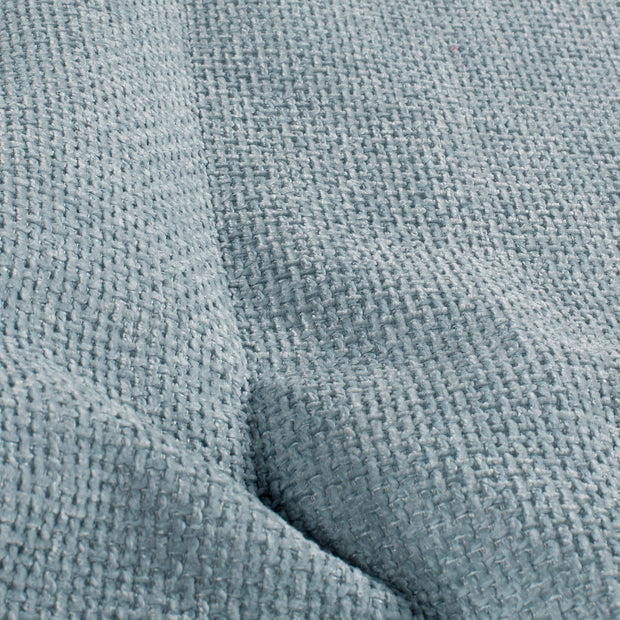 Chenille tissu Unicolore Menthe foncée