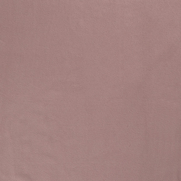 Baumwolle Fleece fabrik Uni Mauve