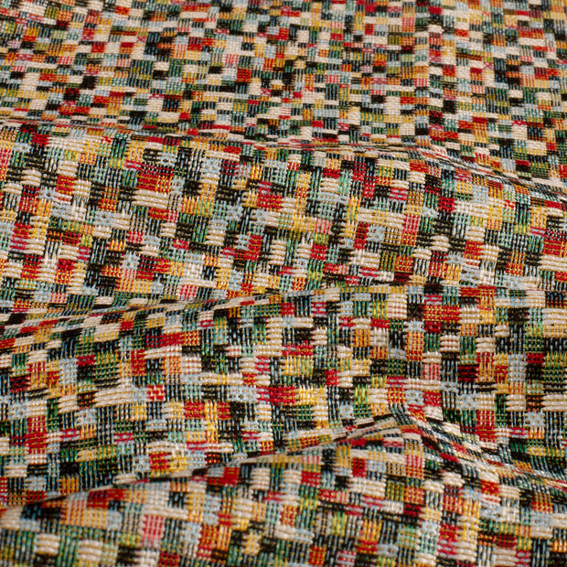 Gobelin fabric Stripes Dark Green