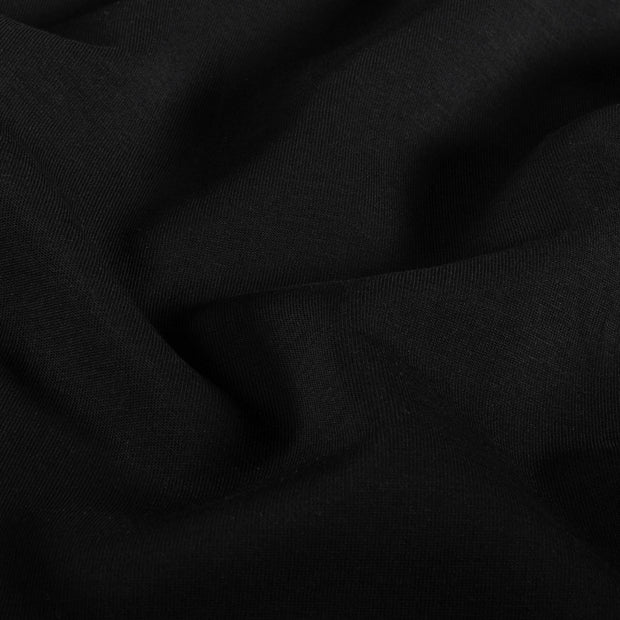 Milano tissu Unicolore Noir