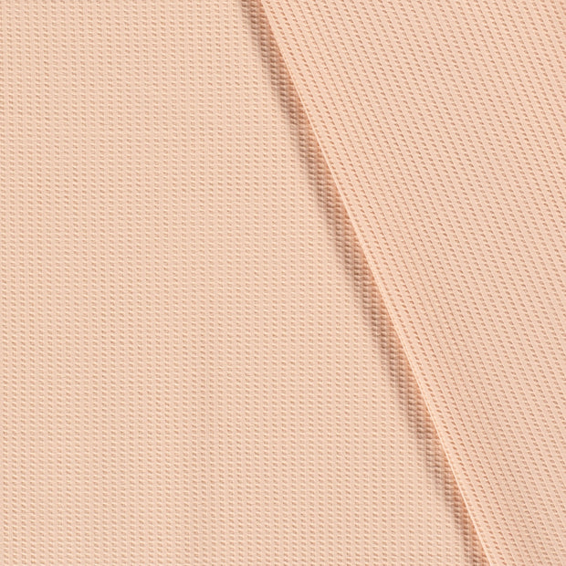 Knitted Waffle fabric Unicolour 