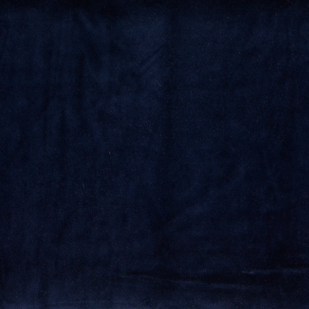 Nicky velours tissu Unicolore Bleu Marine