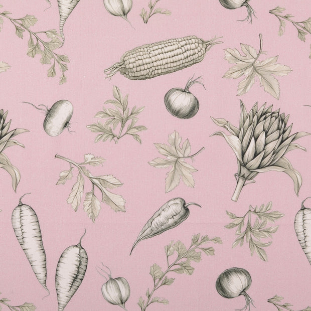 cretonne tissu légumes 