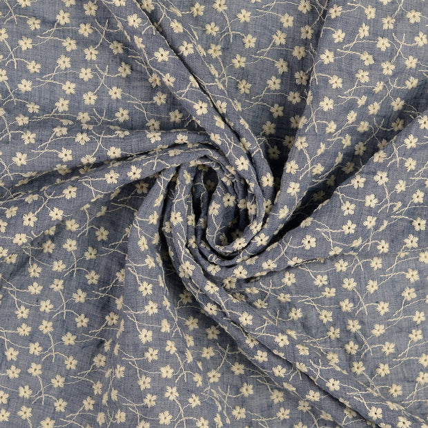 Lace fabric Indigo 
