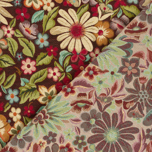 Gobelin fabric Flowers jacquard 