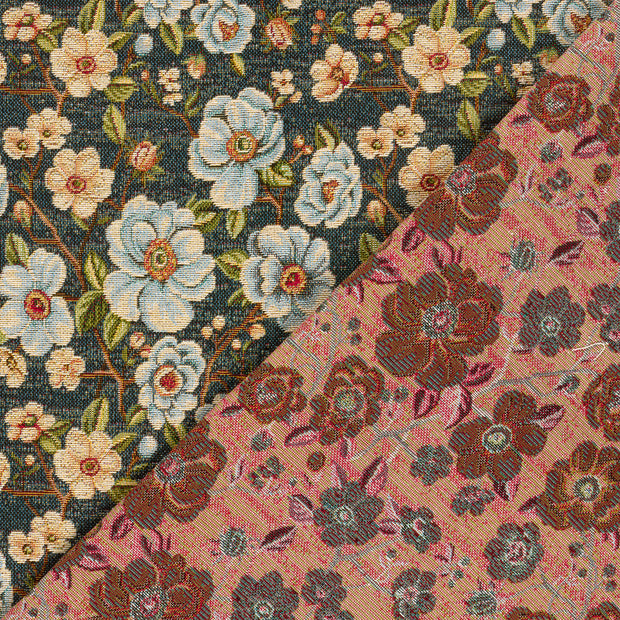 Gobeline fabrik Blumen Jacquard 