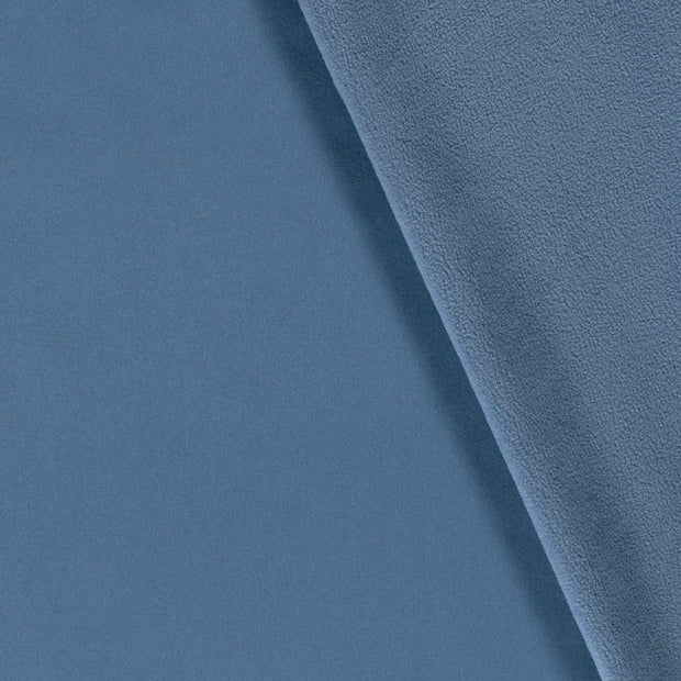 Softshell tissu Unicolore Indigo