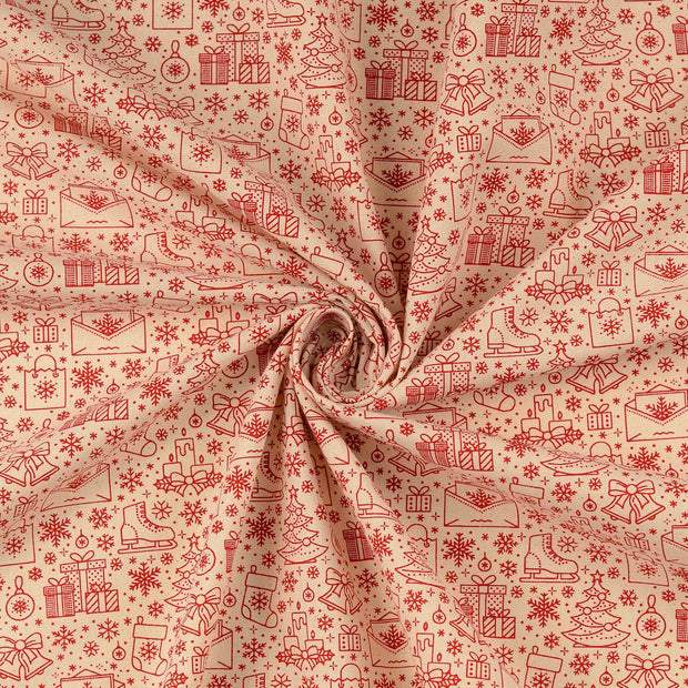  tissu Blanc cassé 