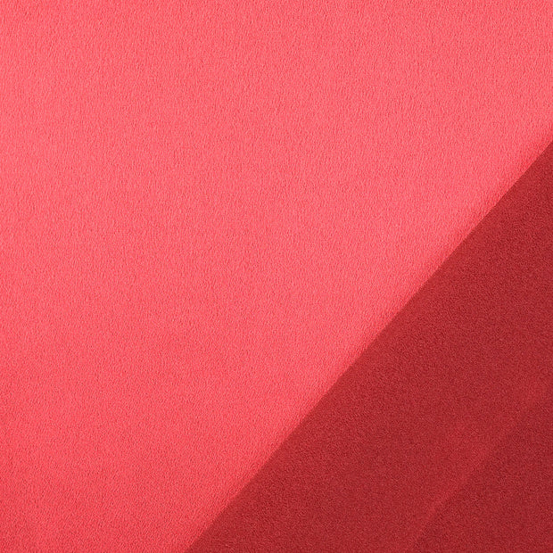 Satin Velvet fabric Red dyed 