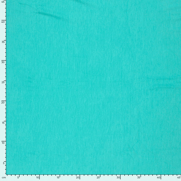 Jersey de Bambou tissu Unicolore Bleu Canard