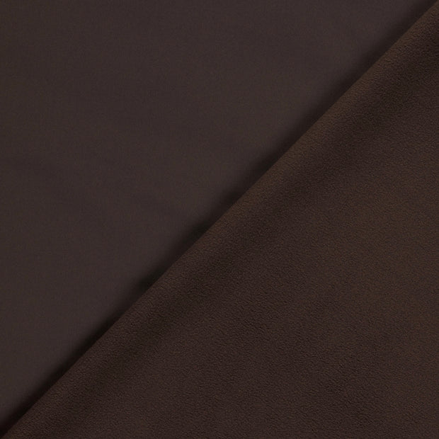 Softshell tissu Unicolore doublé et l'arrière 