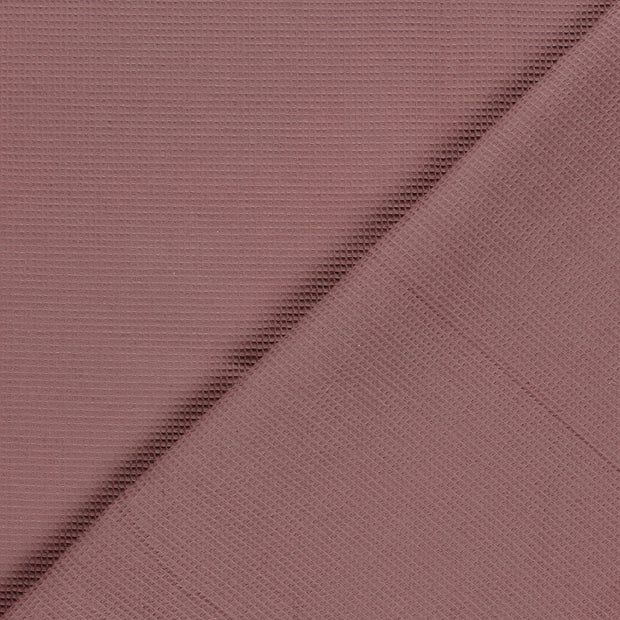 Waffle piqué fabric Unicolour 