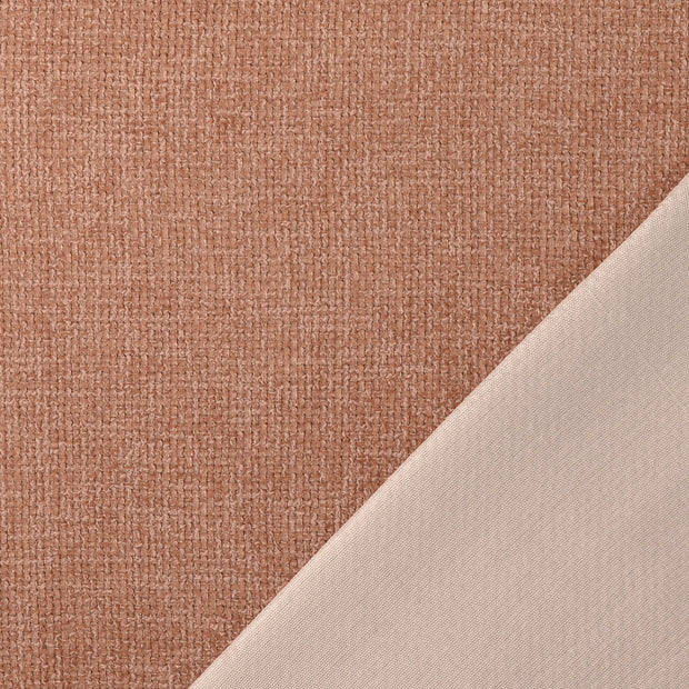 Chenille fabric Pink dyed 