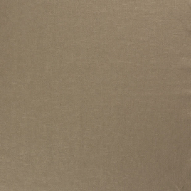 Lin tissu Unicolore Beige