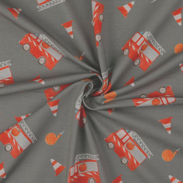 Jersey fabrik Grau 