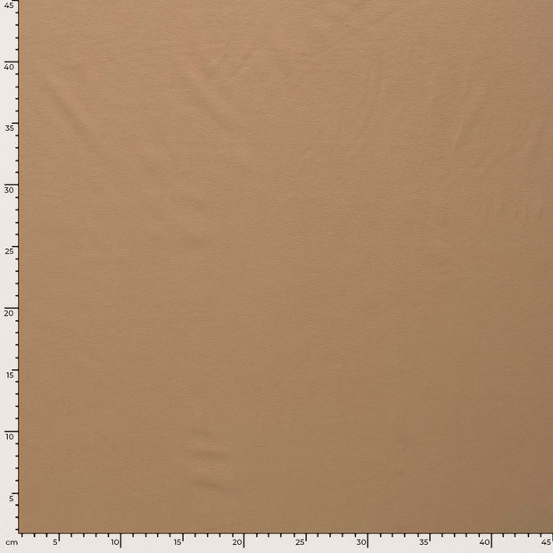 Jersey tissu Unicolore Nude