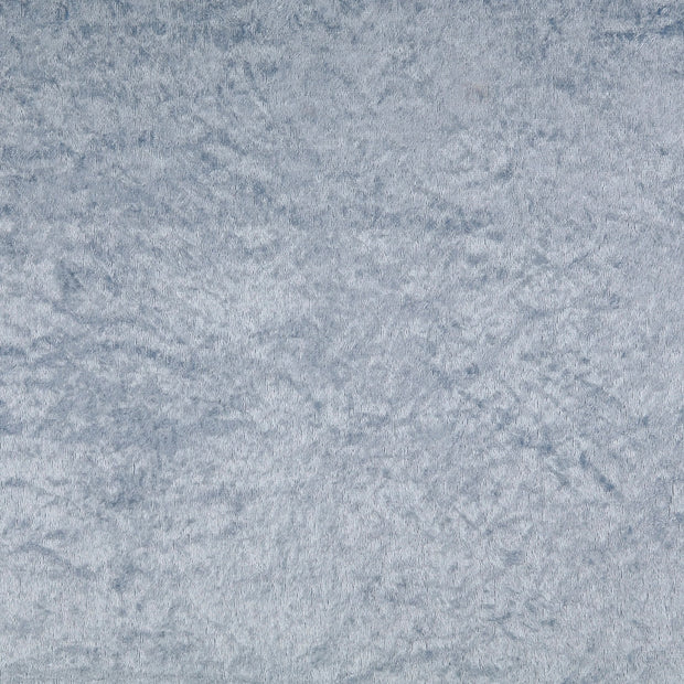 Velours fabrik Uni Stahlblau