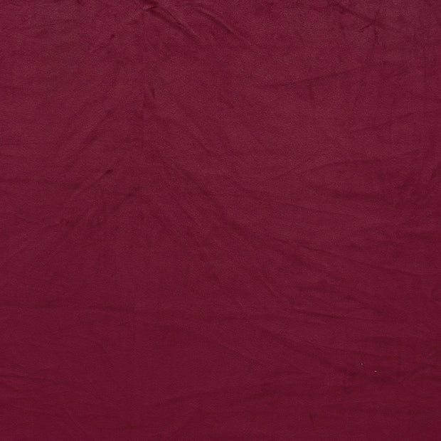 Supersoft Velvet fabric Bordeaux 