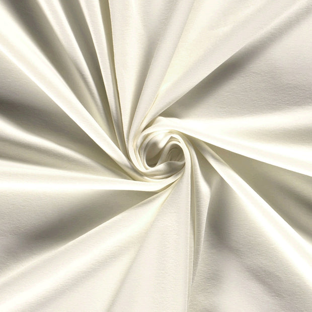 Jersey fabric Unicolour Off White