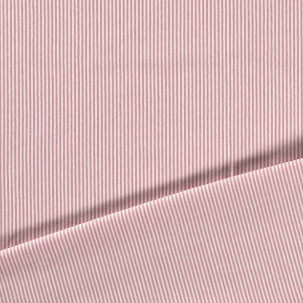 Jersey de Coton Fil Teint tissu Mauve 
